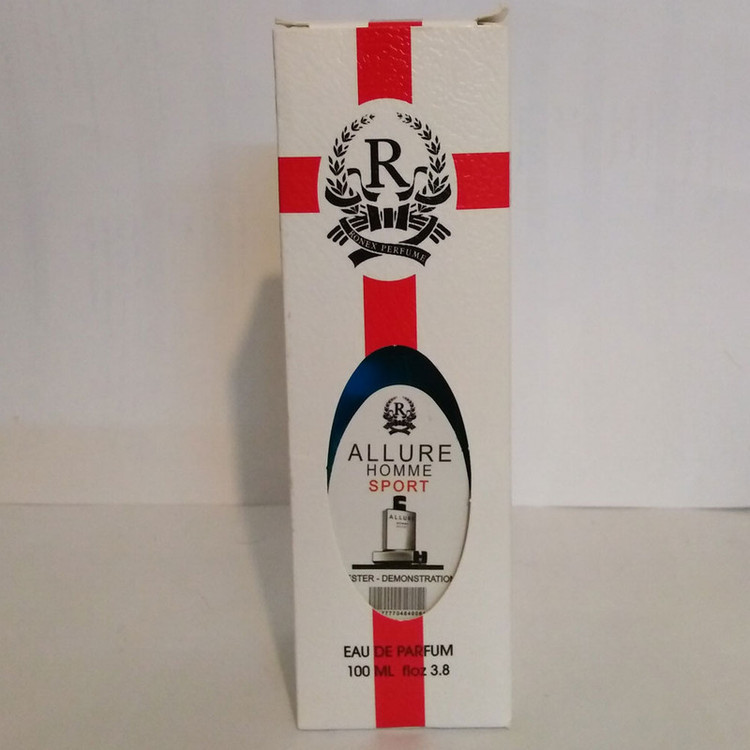 تستر پرفیوم مردانه رونکس مدل Allure Homme Sport حجم 100 میلی لیتر