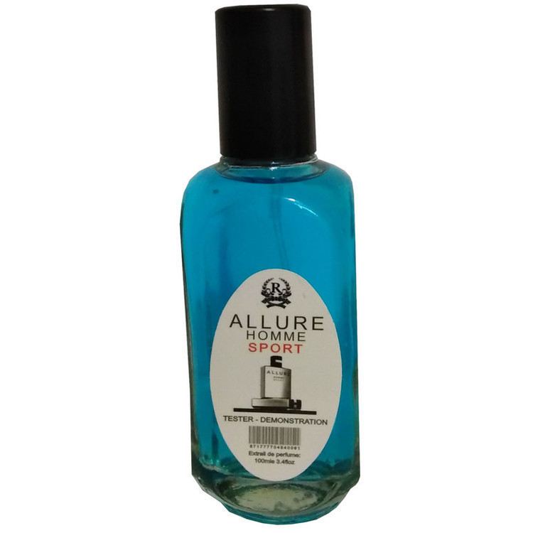 تستر پرفیوم مردانه رونکس مدل Allure Homme Sport حجم 100 میلی لیتر